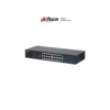 DH-S3016-16GT DAHUA DH-S3016-16GT- Switch Gigabit de 16 Puertos No Administrable de capa 2, con velocidad 10/100/1000 Mbps.