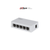 DH-SF1005L Switch DH-SF1005L para Escritorio 5 Puertos Fast Ethernet con velocidad de transmisión de 10/100 Mbps en un diseño compacto