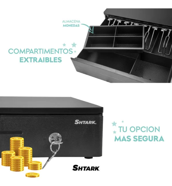 Cajón de dinero Shtark ccd