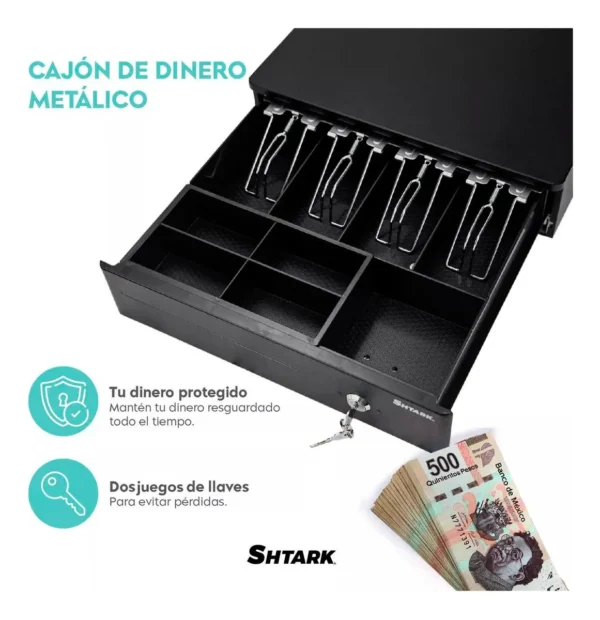 Cajón de dinero Shtark ccd