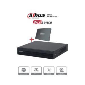 Dahua DH-XVR1B08-I-SSD DAHUA XVR1B08-I-SSD - DVR de 8 canales 1080p Lite/ Con disco SSD de 512GB especial para Videovigilancia