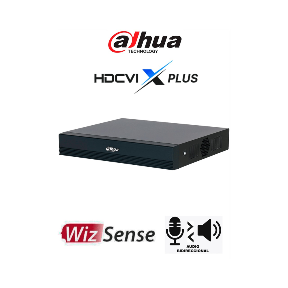 Dahua DH-XVR1B16-IT DAHUA DH-XVR1B16-I/T -DVR de 16 canales 1080p Lite WizSense y Cooper-I