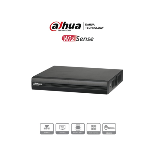 DAHUA XVR1B16H-I - DVR de 16 Canales de 5 Megapixeles Lite/ WizSense/ Cooper-I/ H.265+