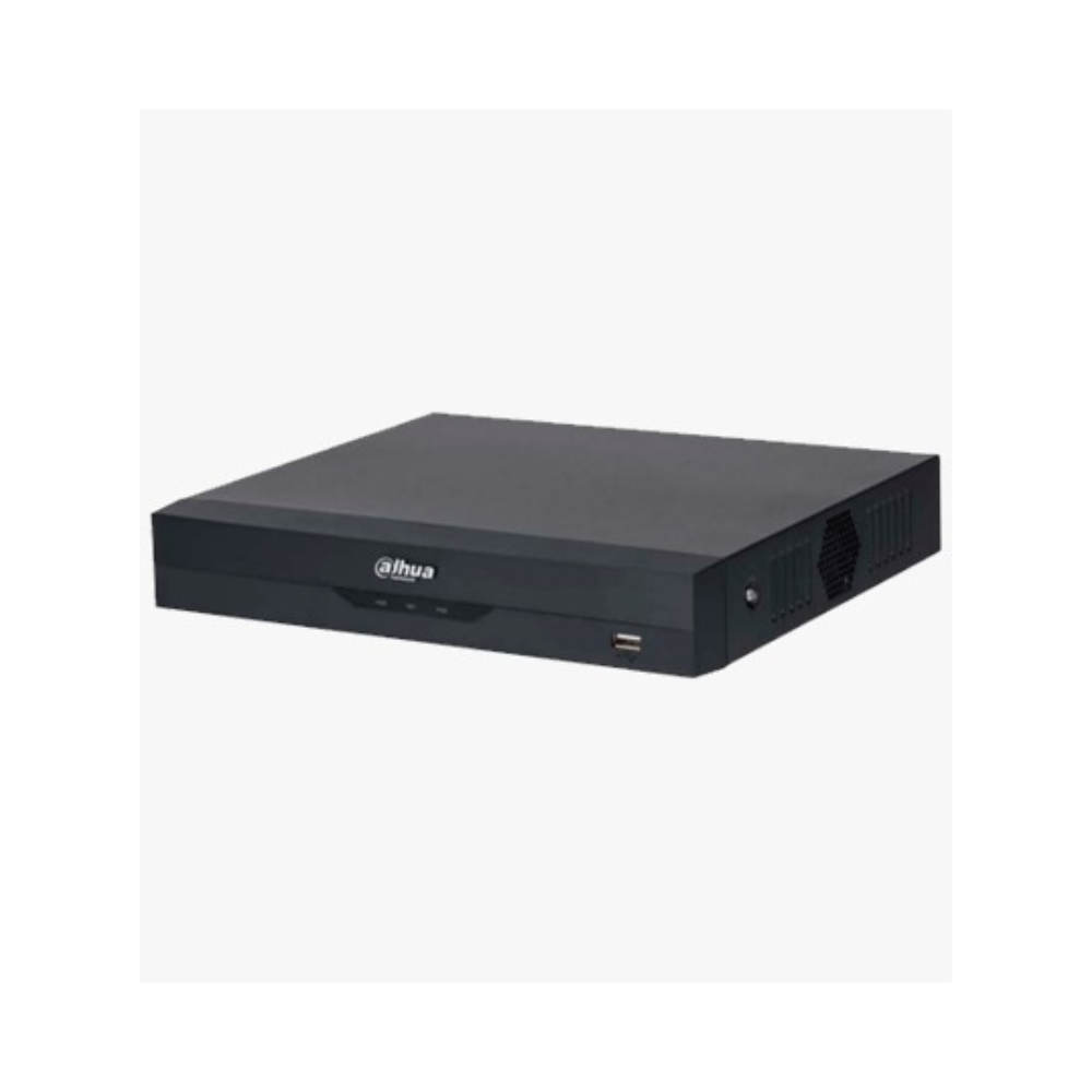 Dahua DH-XVR5104HS-4KL-I3 (1) DAHUA XVR5104HS-4KL-I3 - DVR 4k de 4 Canales y 4 IP o hasta 8 IP. Equipado con WizSense, codificación H.265+