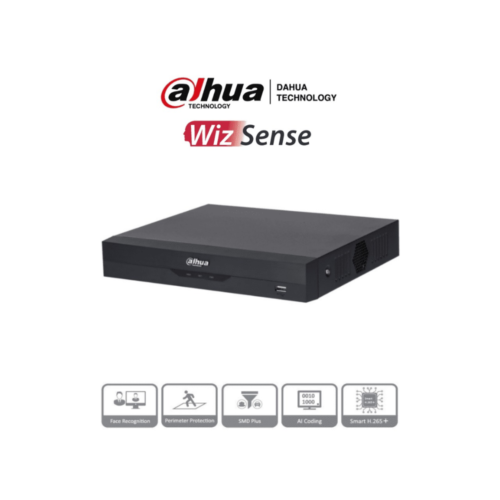 DAHUA XVR5116HS-I3 - DVR 16 Canales 5 Megapixeles Lite WizSense/ H.265+