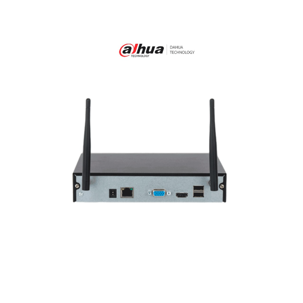 Dahua DHI-NVR2104HC-W (1) DAHUA DHI-NVR2104HC-W - NVR WiFi de 16 MP/ 4 Canales IP/ H.265