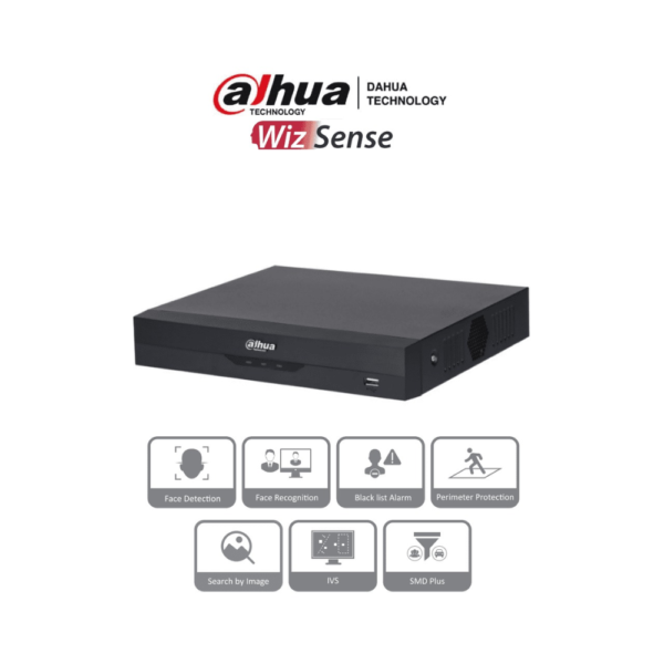 Dahua DHI-NVR2116HS-I2 DAHUA NVR2116HS-I2 - NVR de 8 Megapixeles/ 4k