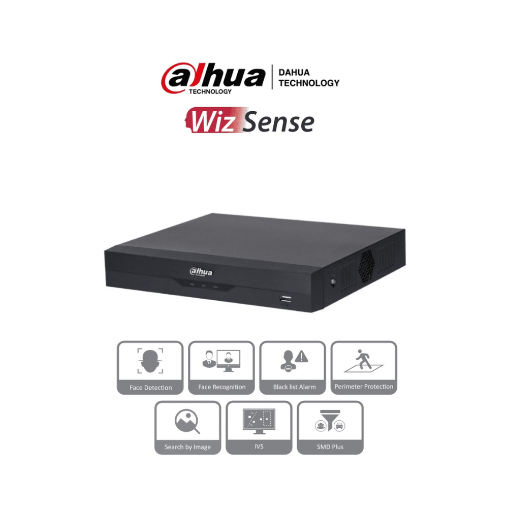 Dahua NVR2104HS-P-12 DAHUA NVR2104HS-P-I2 - NVR DE 8 Megapixeles/ 4k