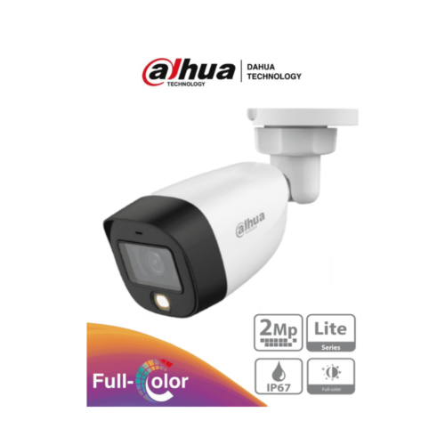 DAHUA HAC-HFW1209C-LED - Cámara Bullet Full Color 1080p