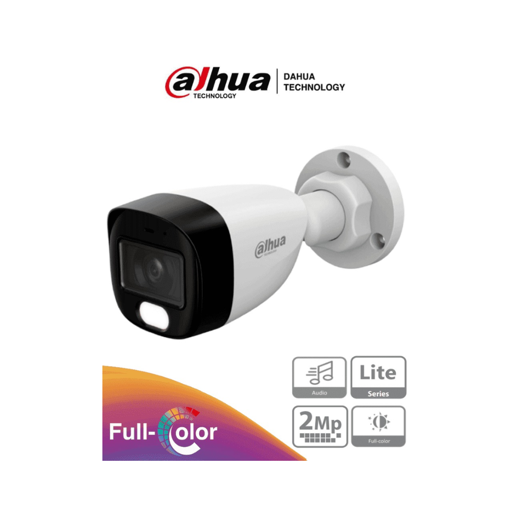 HAC-HFW1209CN-A-LED-S3 DAHUA HAC-HFW1209CN-A-LED-S3 - Cámara Bullet Full Color 1080p