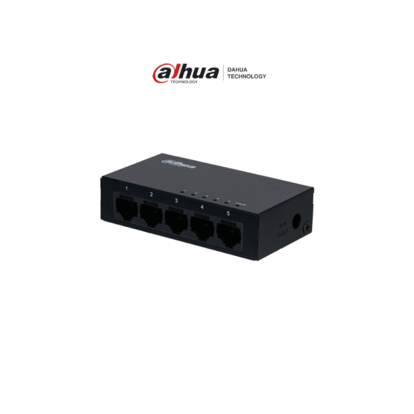 PFS3005-5GT Switch PFS3005-5GT Gigabit de 5 Puertos No Administrable/ Capa 2/ 10/100/1000 Base-T/ Carcasa Metálica