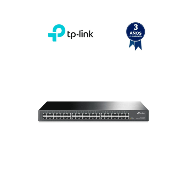 TP-LINK TL-SG1048 TP-LINK TL-SG1048 - Switch Gigabit no administrable de 48 puertos 10/100/1000 Mbps.