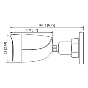 Cámara Bullet de 2MP con micrófono integrado