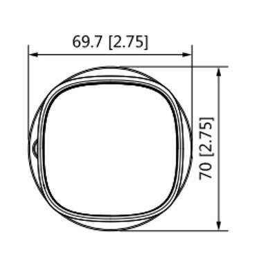 Cámara Bullet de 2MP con micrófono integrado
