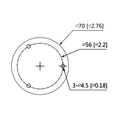 Cámara Bullet de 2MP con micrófono integrado