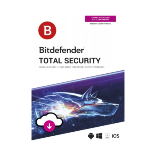 Total Security BITDEFENDER ESD, 10 usuarios, 2 años