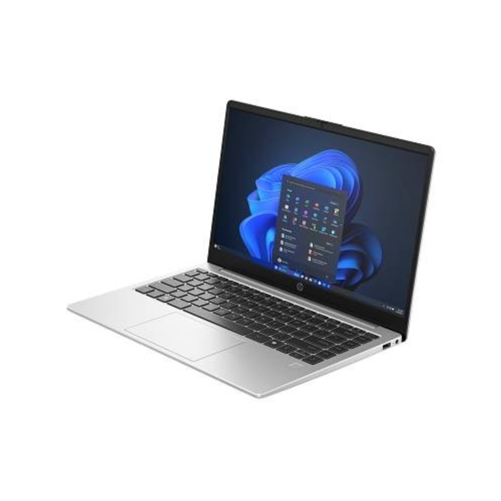 Computadora portátil HP 240 G10 (B77C2LT#ABM). Procesador Intel Core 3 100u. Memoria 8 GB de RAM. SSD 512 GB. Pantalla 14 pulgadas LED HD. Win11 HOME