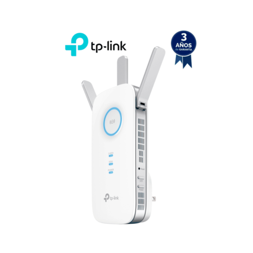 TP-LINK RE450 - Repetidor de señal WiFi AC1750 de doble banda 2.4GHz (450Mbps) y 5GHz (1300Mbps)